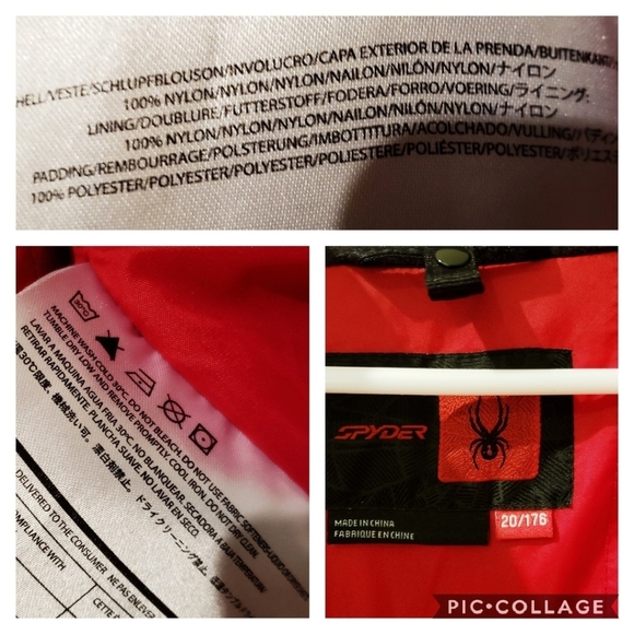 Kids Spyder Jacket - Picture 8 of 8